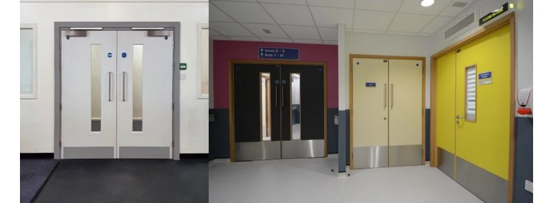 hospital steel fire doors